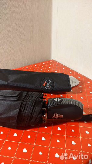 Зонт черный автоматический