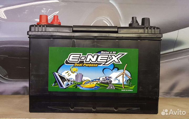 Аккумулятор 90, 100, 105Ач тяговый лодочный