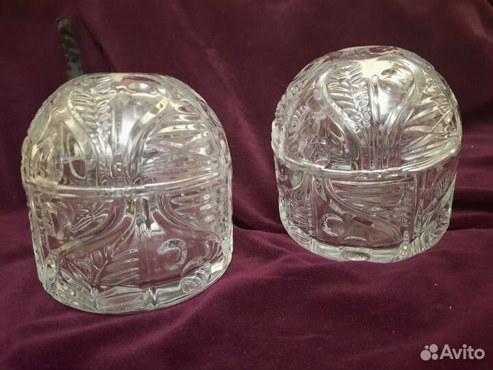 Ваза хрустальная