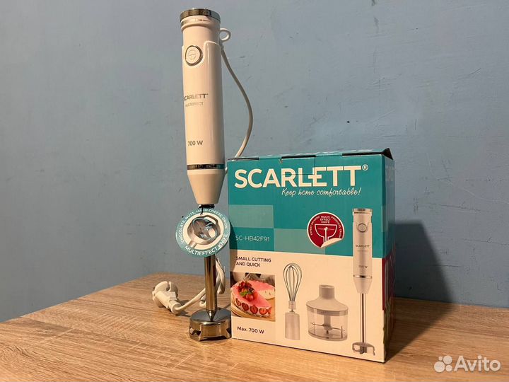 Погружной блендер Scarlett SC-HB42F91 Новый