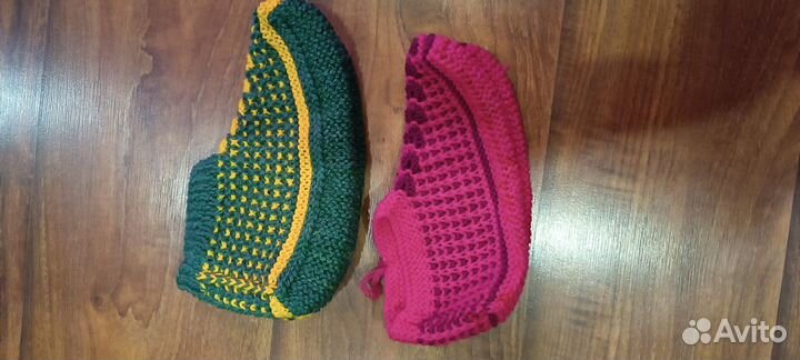 Следки вязаные