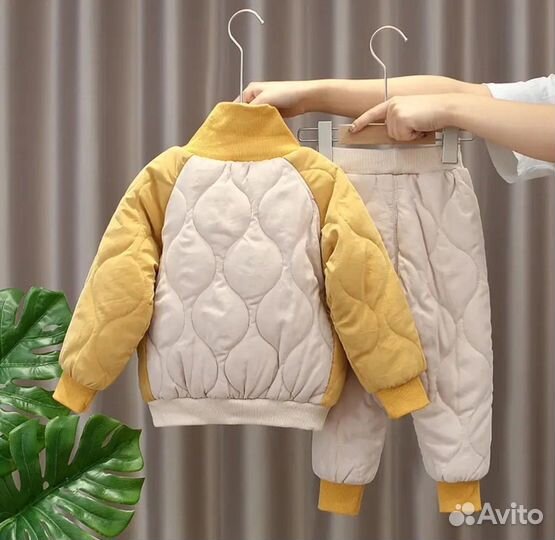 Детский утепленный костюм