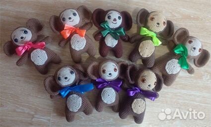 Чебурашка, мягкие игрушки