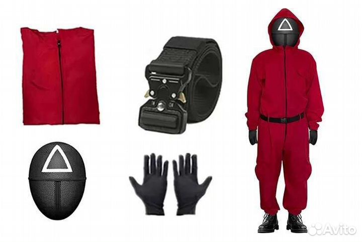 Костюм игры в кальмара с 46-52р