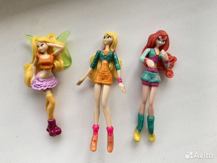 Фигурки винкс киндер/winx kinder