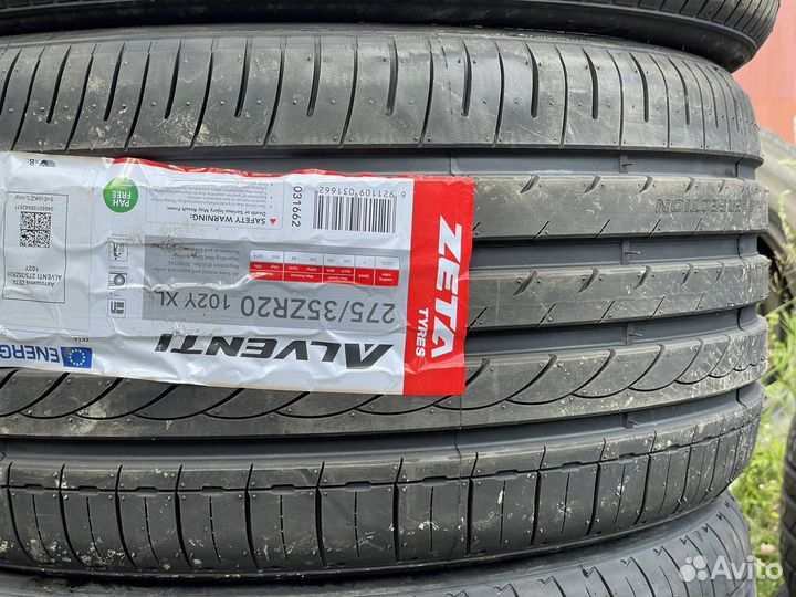 Zeta Alventi 245/40 R20 и 275/35 R20 102Y
