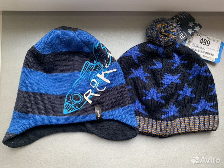 Шапка новая зимняя на мальчика р 48-50