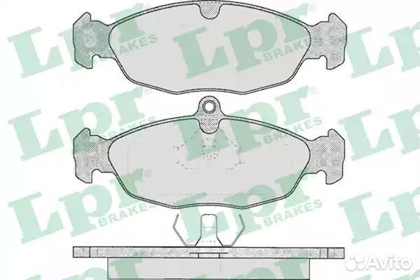 Колодки тормозные дисковые