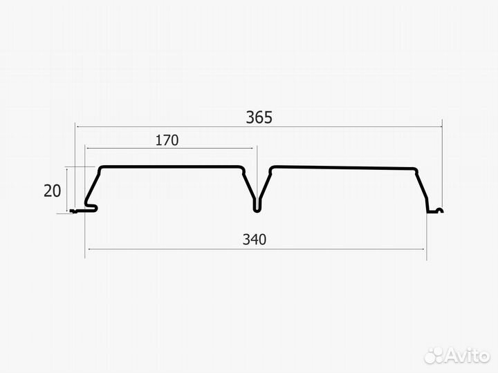 Сайдинг Евробрус RAL 1015
