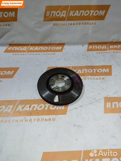 Диск тормозной передний Peugeot 207 рест. 2012