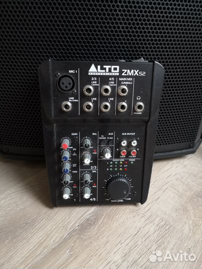 Микшерный пульт alto zmx52