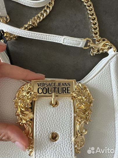 Versace jeans couture сумка белая