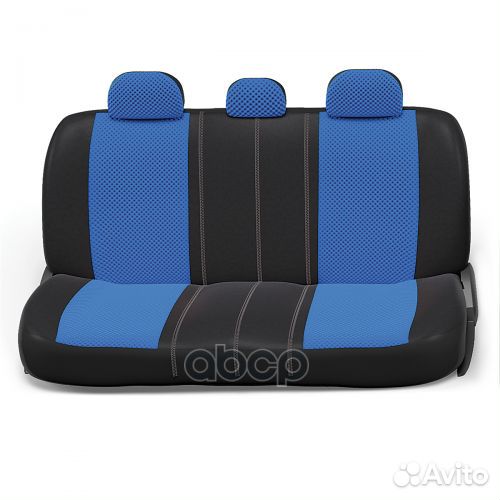 Чехлы на сиденья ортопедические ECO1105bkblm AU