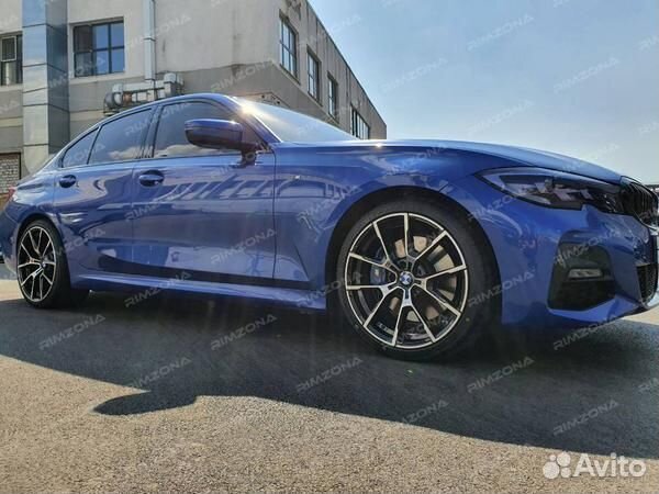 Литые диски R19 на BMW F30. Новые диски