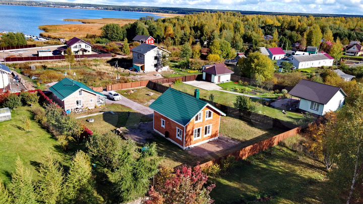 Коттедж 109 м² на участке 15 сот.