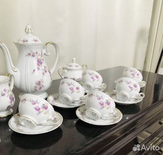 Кофейный сервиз гдр райхенбах