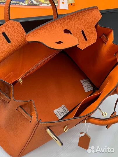 Сумка hermes birkin натуральная кожа