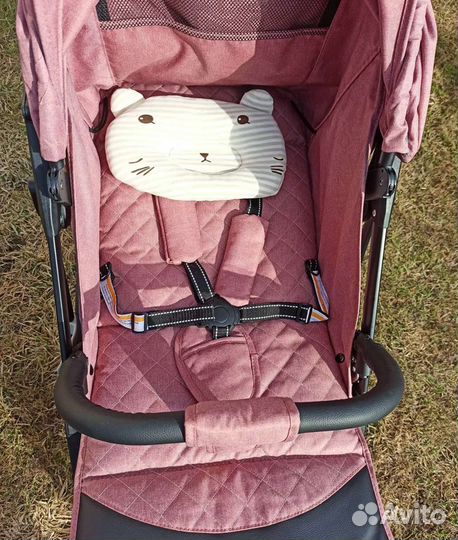 Коляска новая dearest 819 plus 2022 розовая