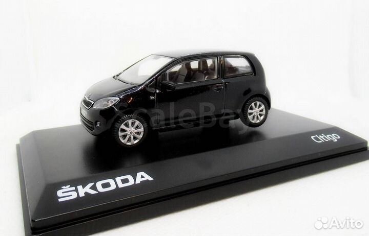 Модель автомобиль Skoda Citigo 3 door 2012-17 1/43