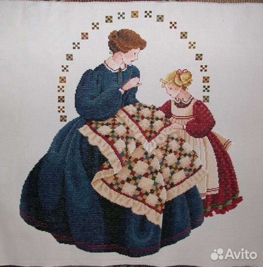 Картина вышитая крестом