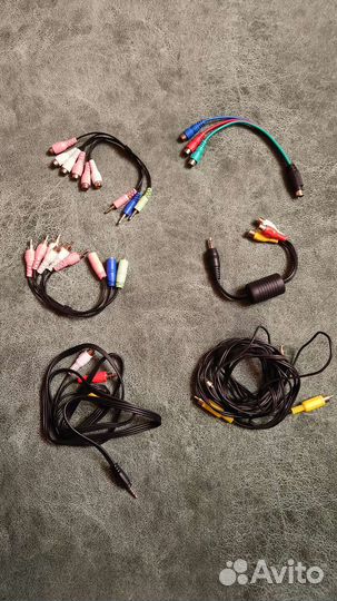 Кабели адаптеры RCA - Jack 3.5