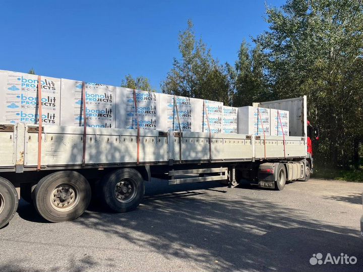 Газобетон Бонолит с Доставкой GZB-6334