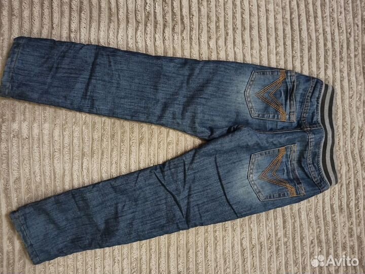 Джинсы утеплённые