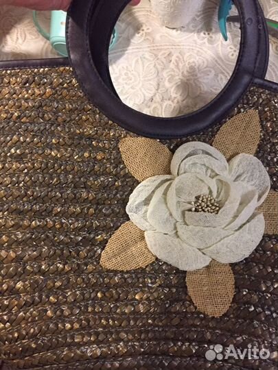 Cумка соломенная