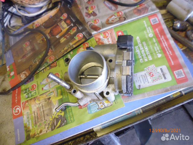 Хендай i30 дроссель 1.6. 2016г.в