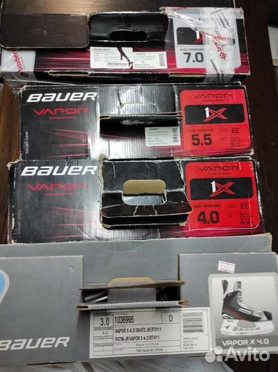 Хоккейные коньки bauer vapor 1х