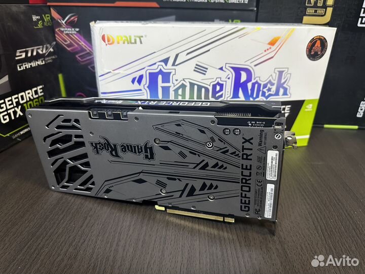 Видеокарта Palit GeForce RTX 3080 GameRock 10Gb