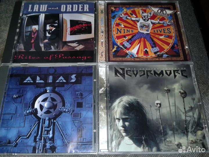 Фирменные сd. hard N heavy.6