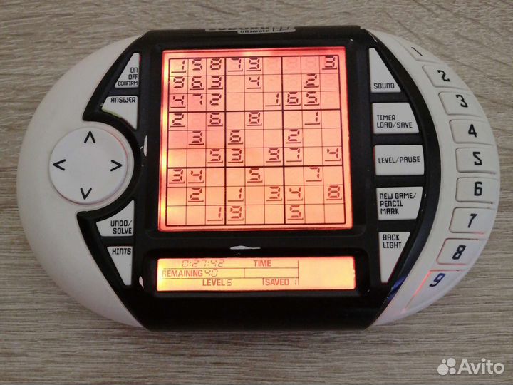 Электронная игра Sudoku