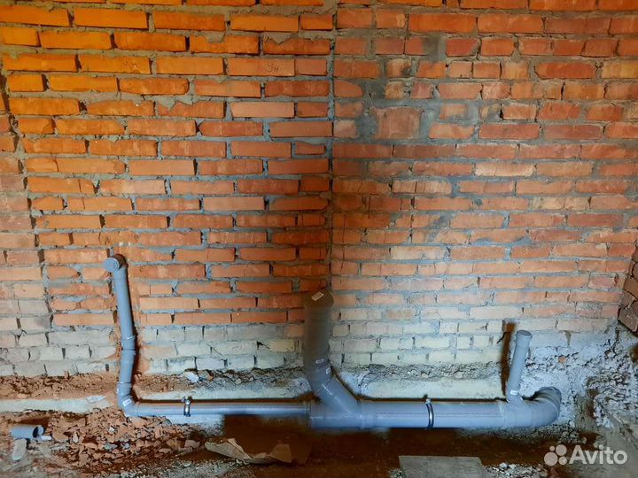 Водоснабжен любых видов канализация наружная внутр