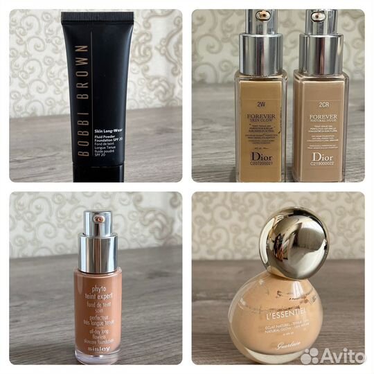 Тон dior,sisley,Guerlain,bobbi brown