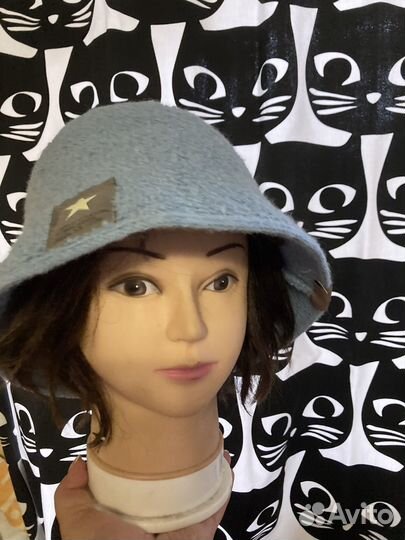 Шапка шлем варежки