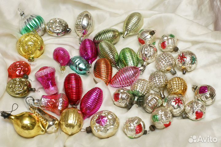 Елочные игрушки СССР