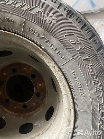 Резина с дисками Cordiant Business CA 195/75 R16C