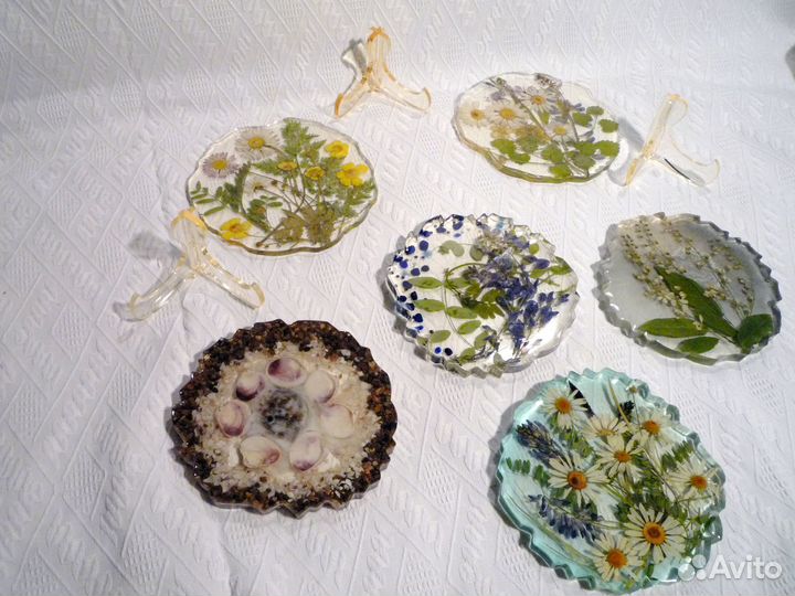 Декоративная посуда из эпоксидной смолы