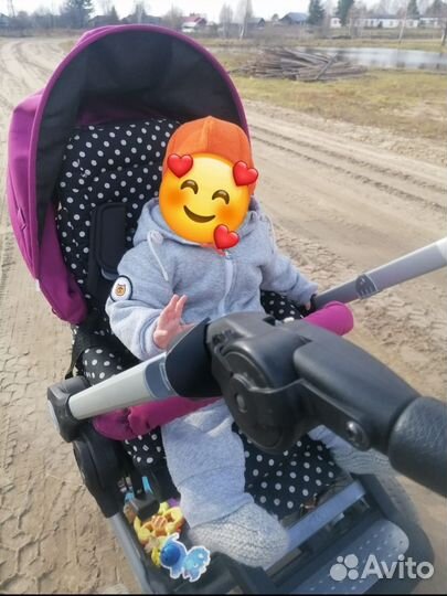 Коляска 2 в 1 teutonia