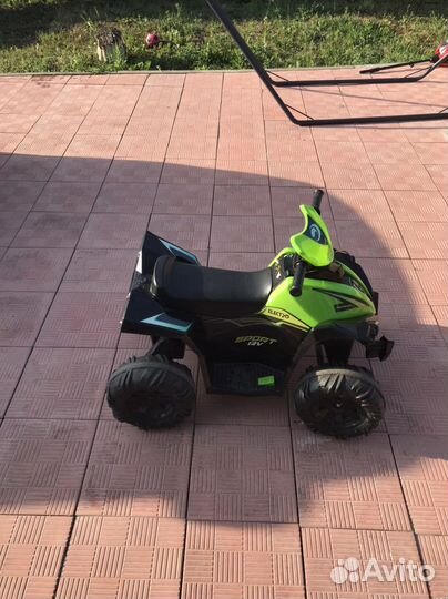 Детский квадроцикл на аккумуляторе бу