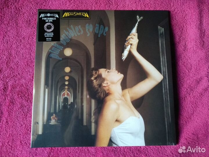 Lp' Helloween - Pink Bubbles GO Ape / 2016 г