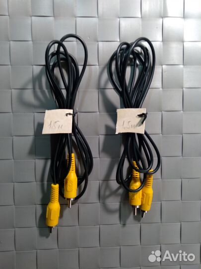 Кабель тюльпаны rca, jack, переходник SATA