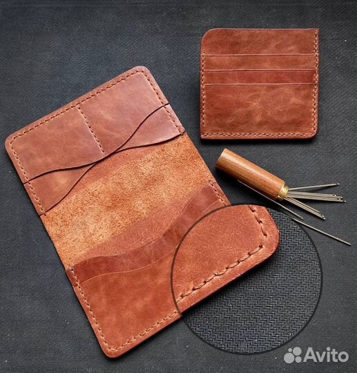 Обложка на паспорт из натуральной кожи