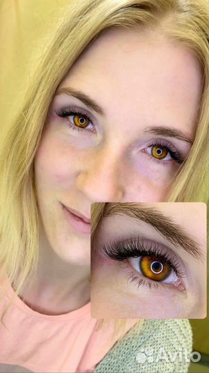 Наращивание ресниц, долговременная укладка