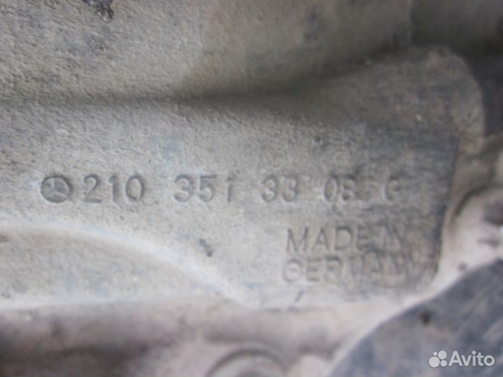 Mercedes e-class w210 редуктор заднего моста