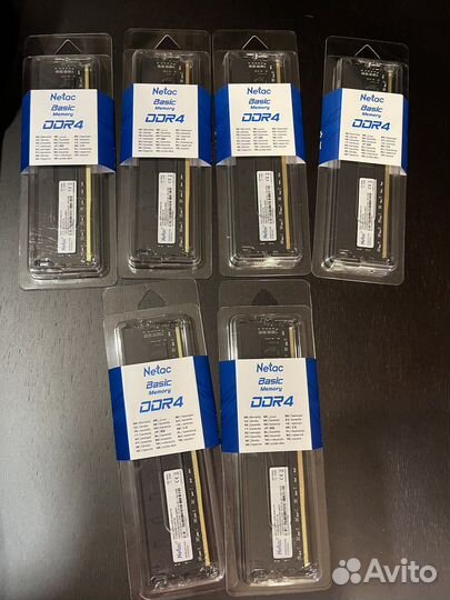 Модуль памяти netac basic DDR4 8 GB