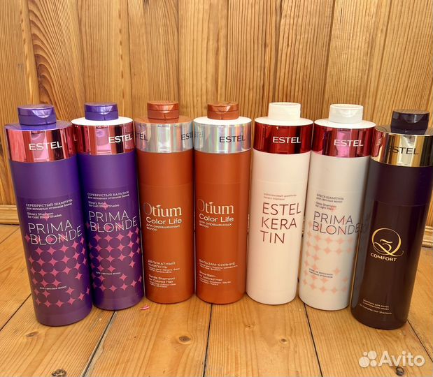 Шампунь и бальзам Эстель otium и couture