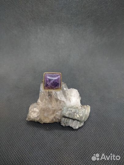 Кольцо аметист