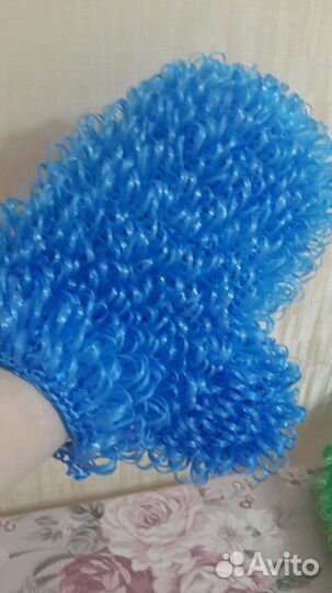 Мочалка ручной работы